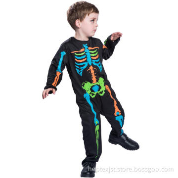 Cosplay Costume for Boys Skeleton Boy Ghost Characters